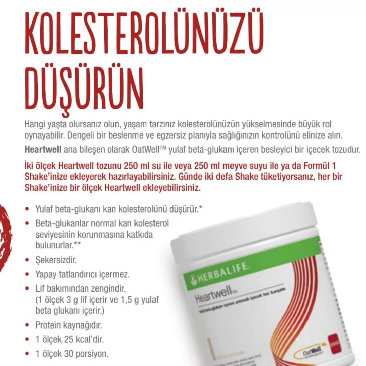 Herbalife Heartwell Zayiflatir Mi