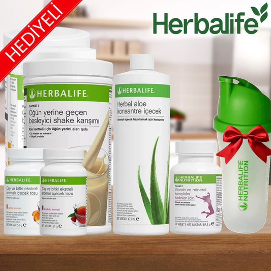 Herbalife Kadın Aşağı Kilo Kontrol Seti Fit Kalma Paketi